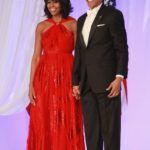 Michelle Obama és Barack Obama 2013-ban a washingtoni beiktatási bálon.