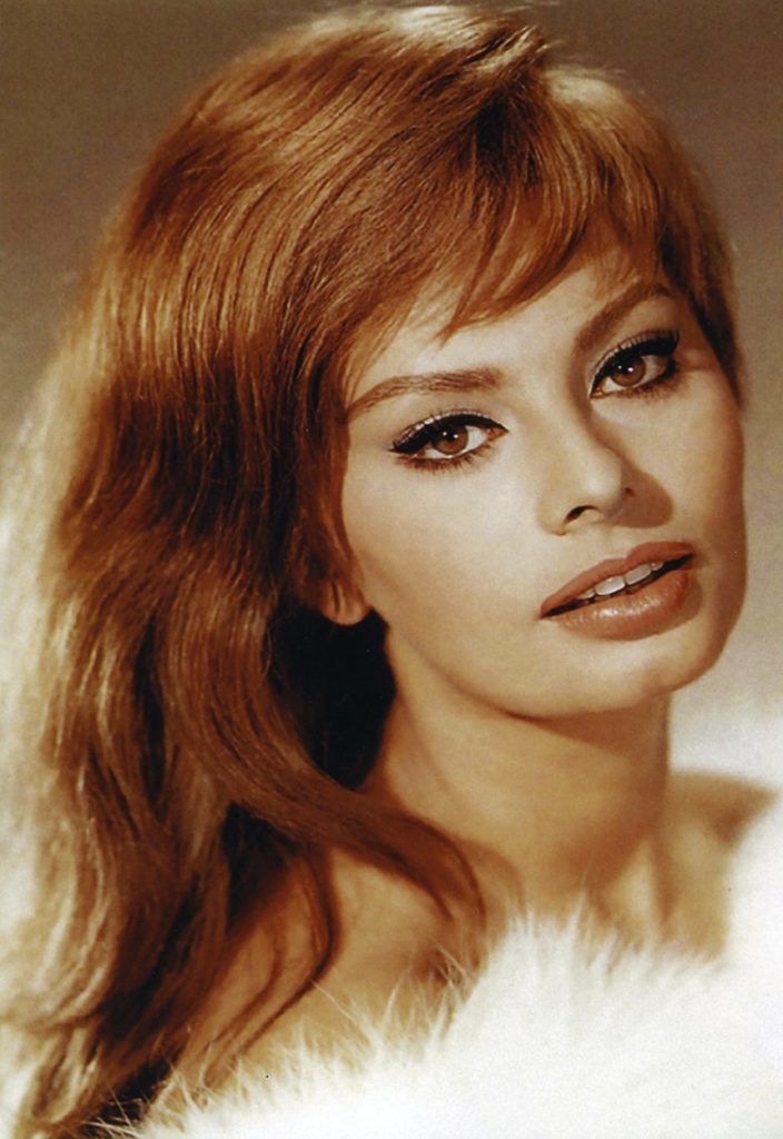 Sophia Loren fiatalon