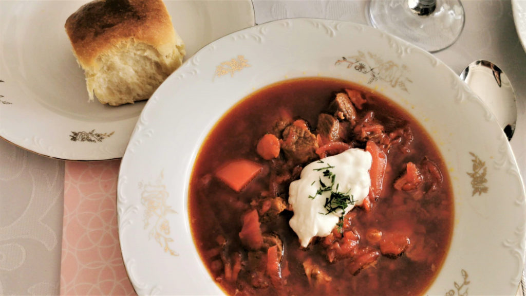 Bazi nagy ukrán leves, a borscs