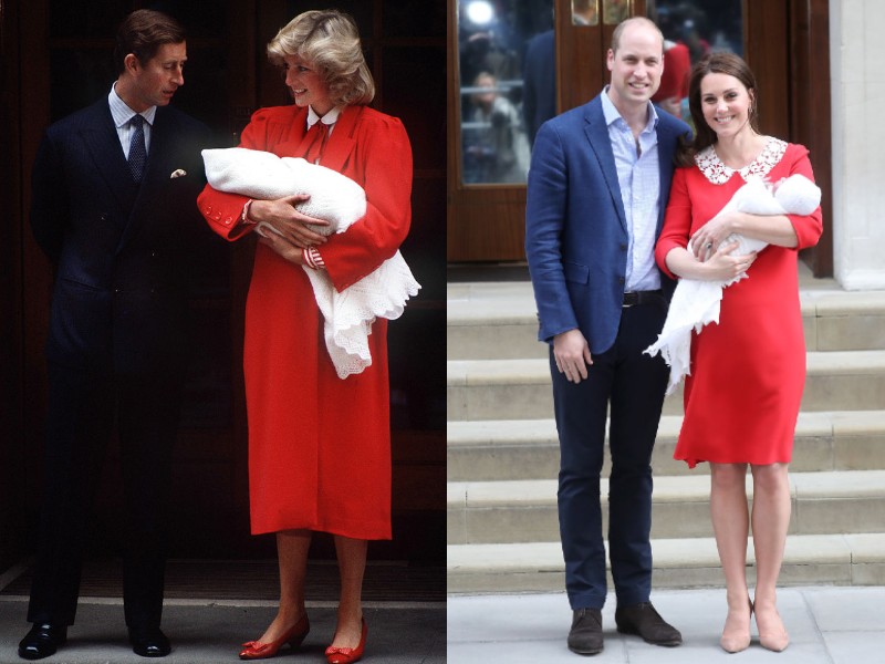 Harry és Lajos herceg születésekor