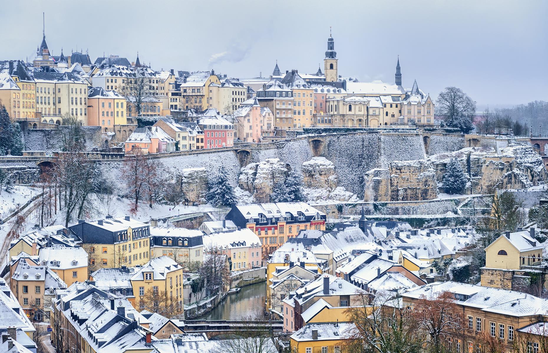 Luxemburg télen