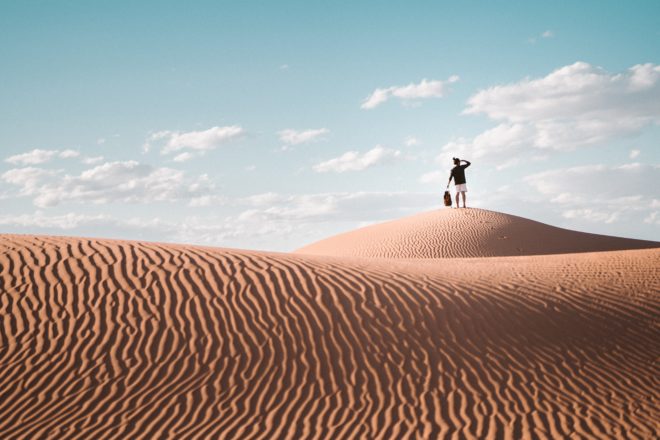 Sivatagi séta - személyiségteszt