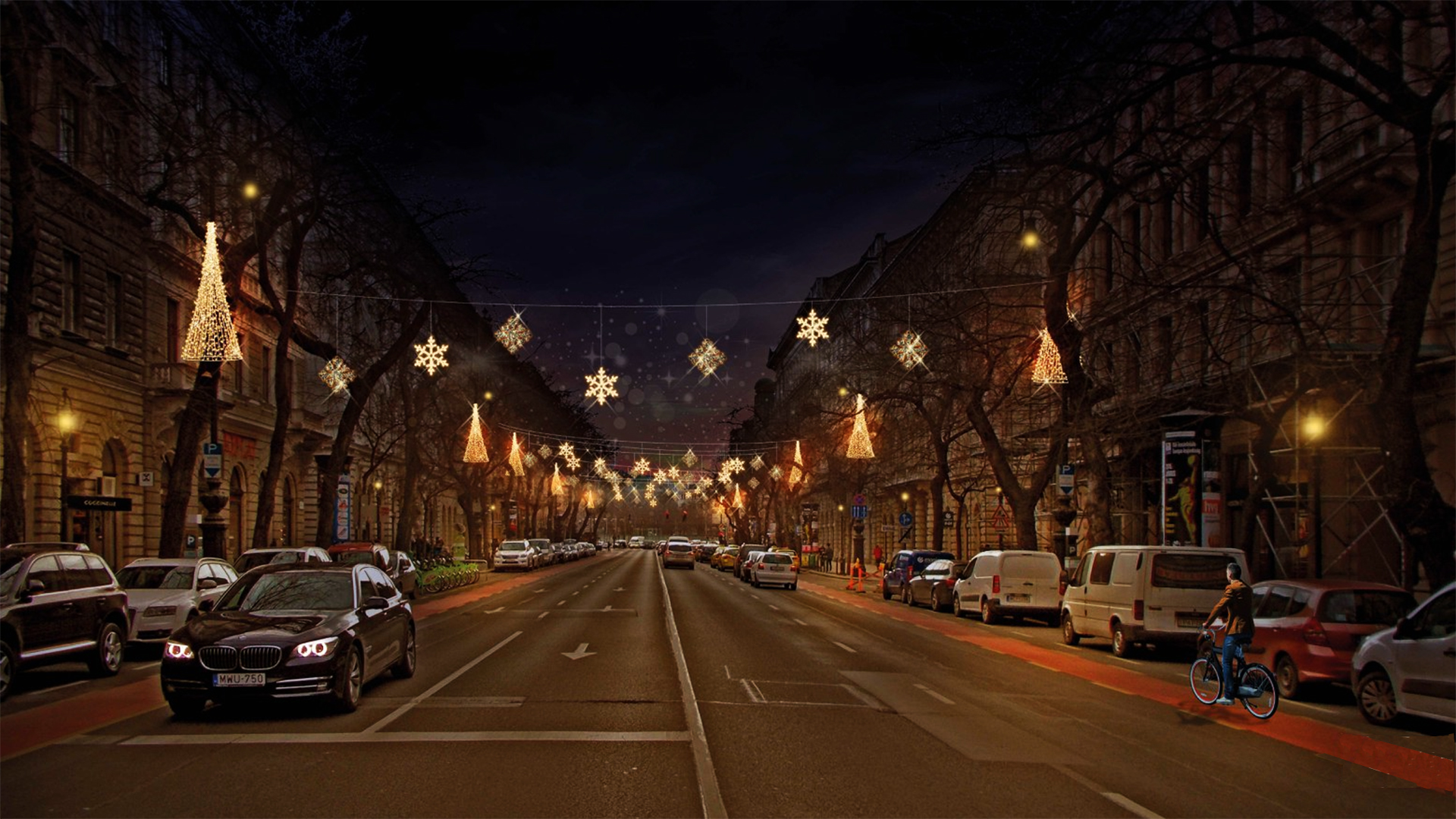 Környezetbaráttá teszik Budapest karácsonyi díszkivilágítását