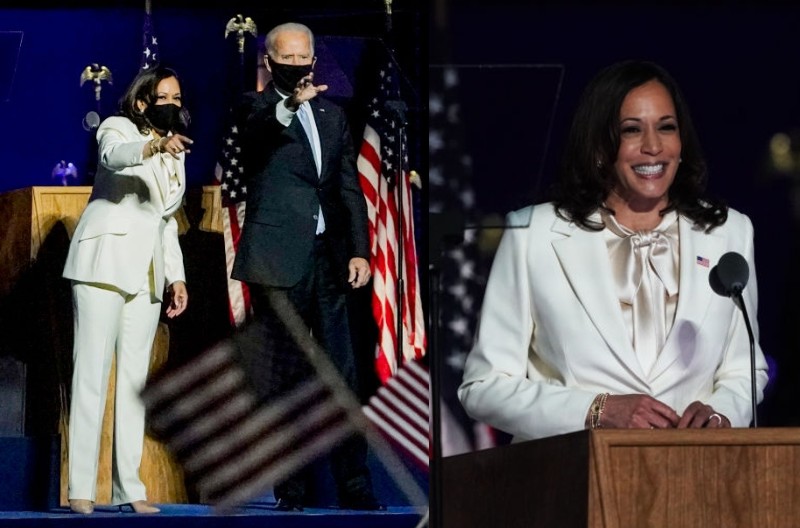 Joe Biden és Kamala Harris a győzelmi beszéden (Fotók: Getty Images)