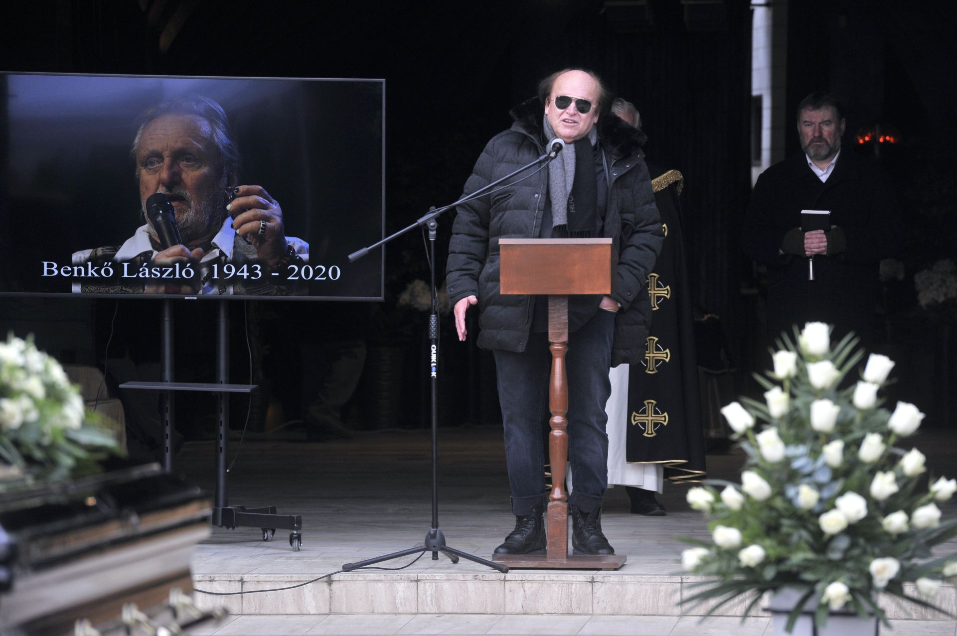 Benkő László temetése