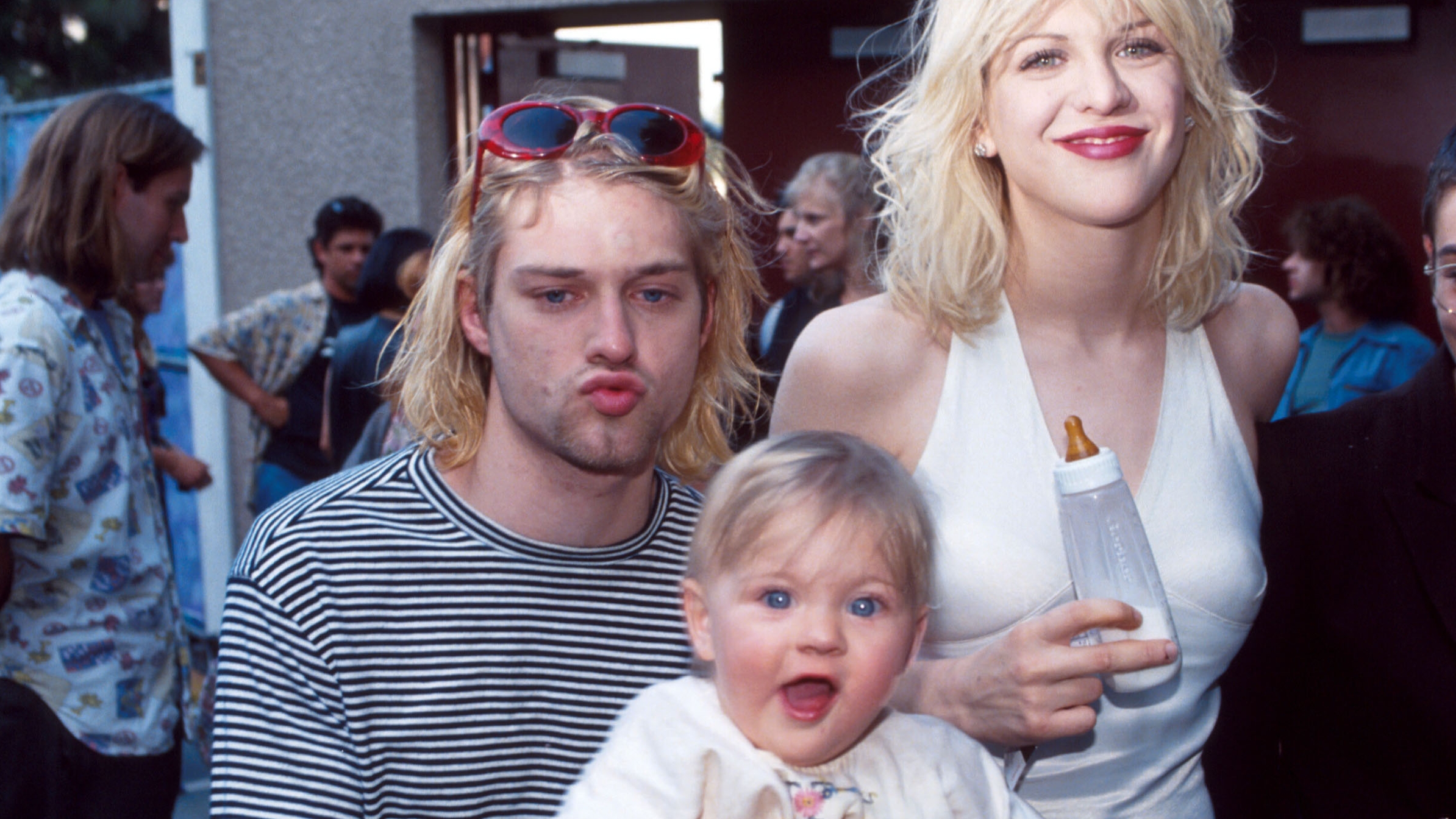 Kurt Cobain és családja