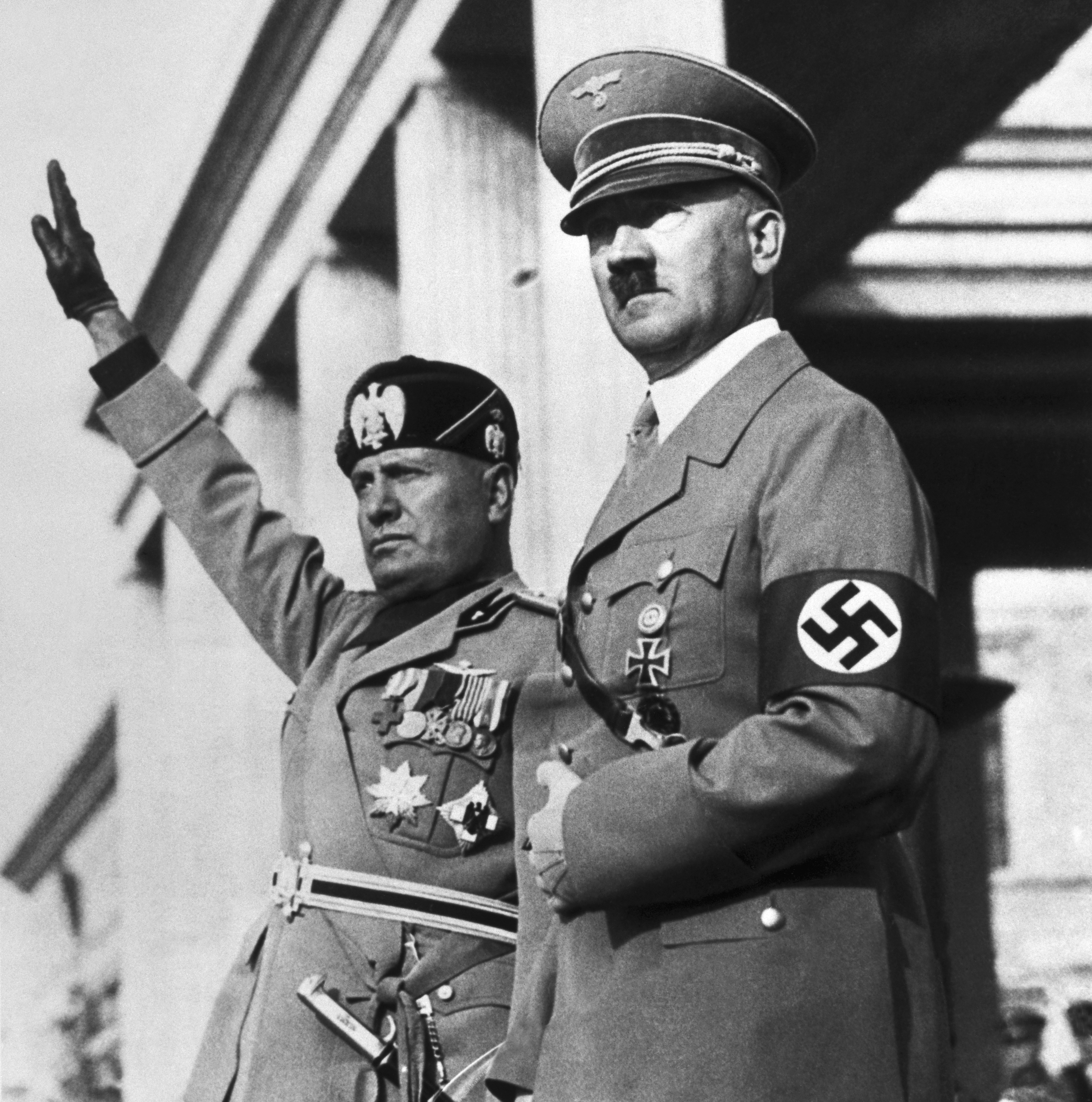 Két ismert diktátor diktátorkodás közben (fotó: gettyimages)
