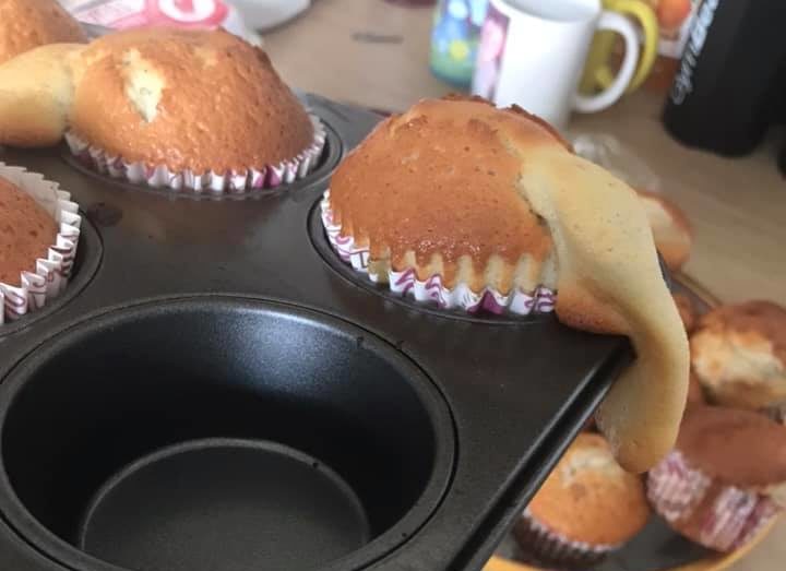 félresikerült muffin
