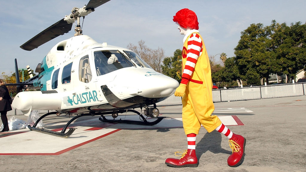 Helikopterrel ment McDonald'sba a milliomos
