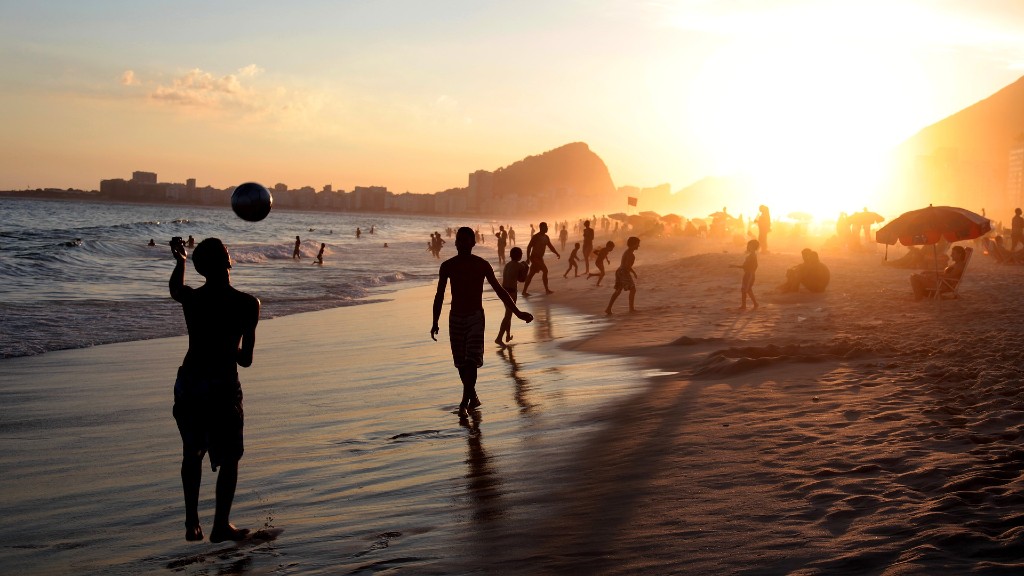 A Copacabana napnyugtakor (fotó: Pixabay)