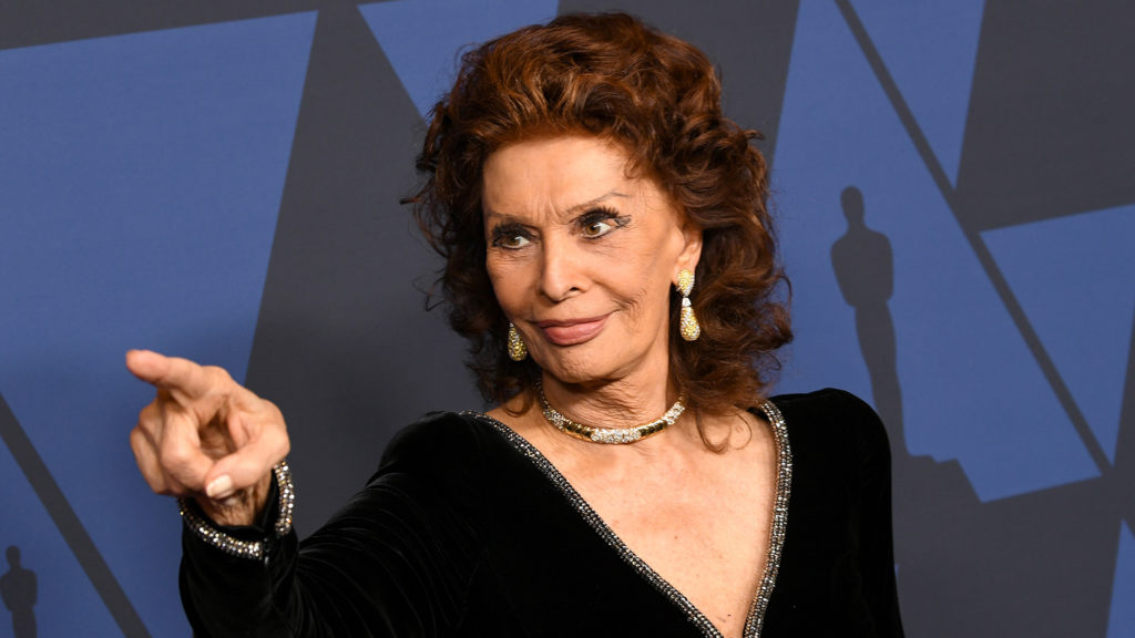 87 évesen ismét forgat Sophia Loren