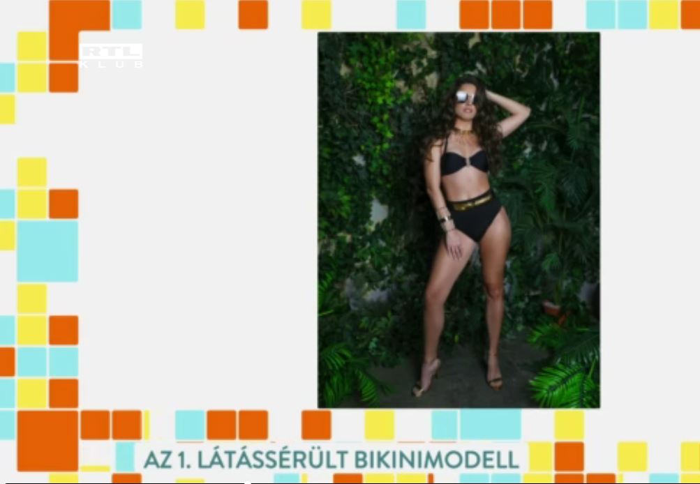 Agárdi Szilvi bikinis fotóiból láthattunk ízelítőt az RTL Klub Reggeli című műsorában