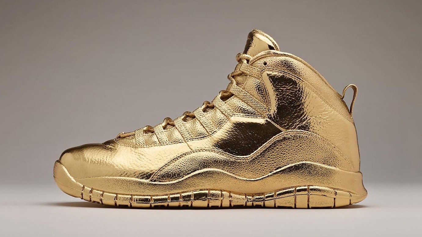 Solid Gold OVO x Air Jordans