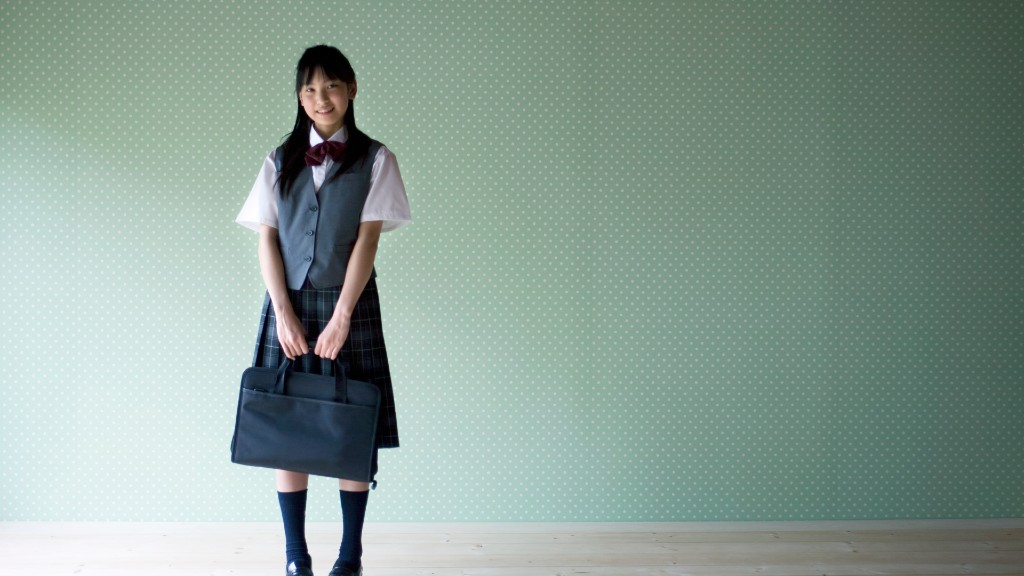 Japán diáklány. Képünk illusztráció (fotó: Getty Images)