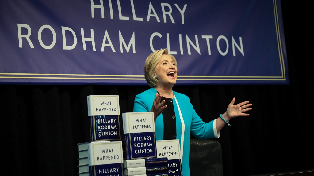 Hillary Clinton thrillert ír