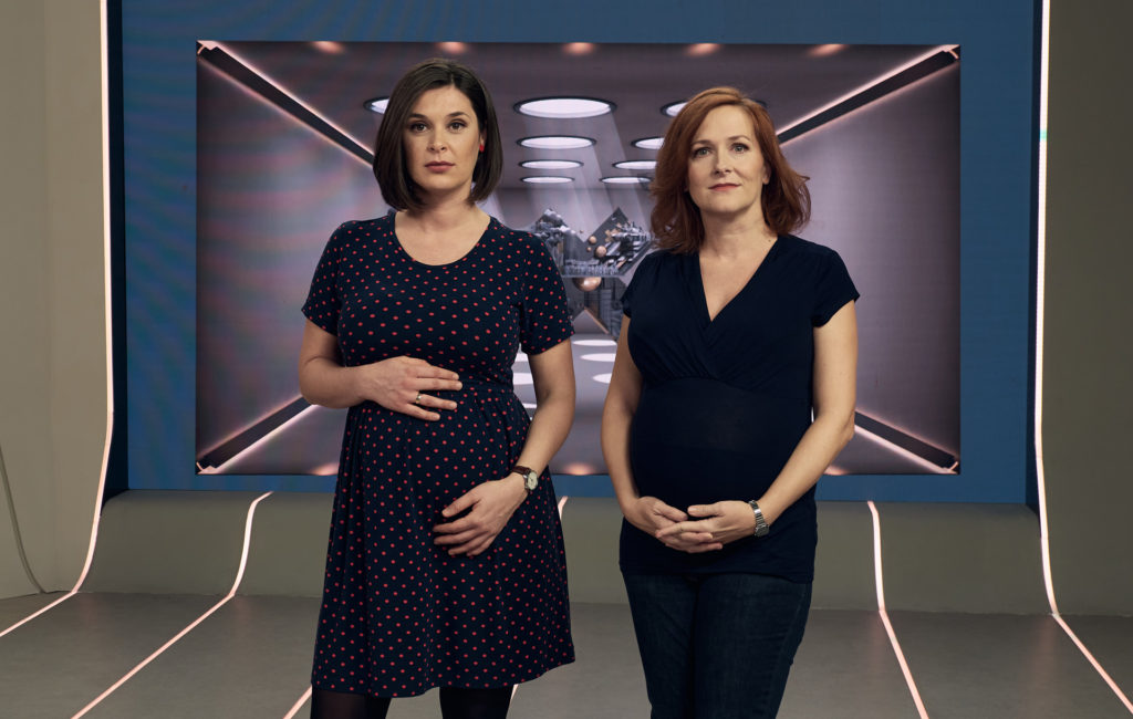 Szondi Vanda és Veress Kriszta a XXI. század riporterei (Fotó: RTL Magyarország)