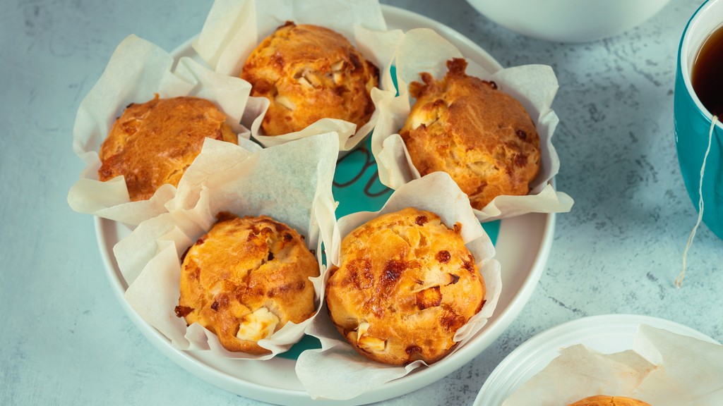 Sonkás muffin recept