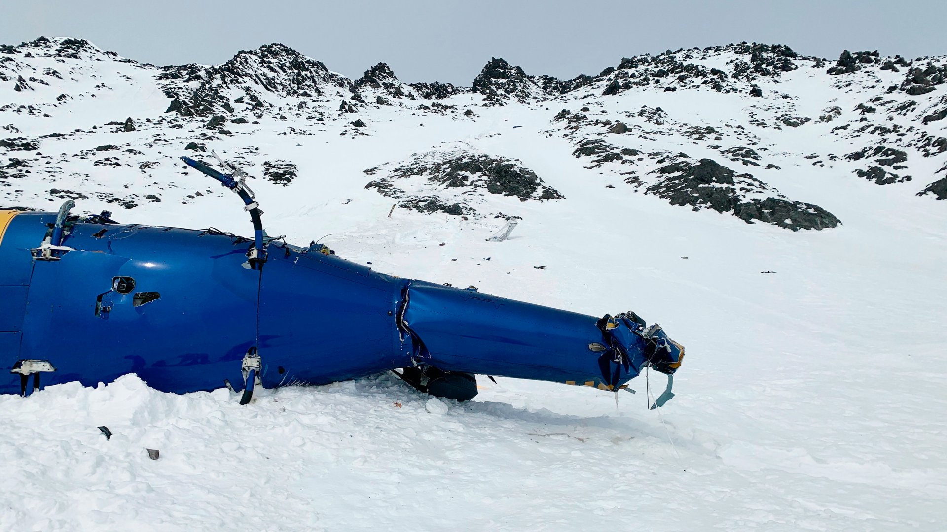 Helikopterbaleset Alaszkában