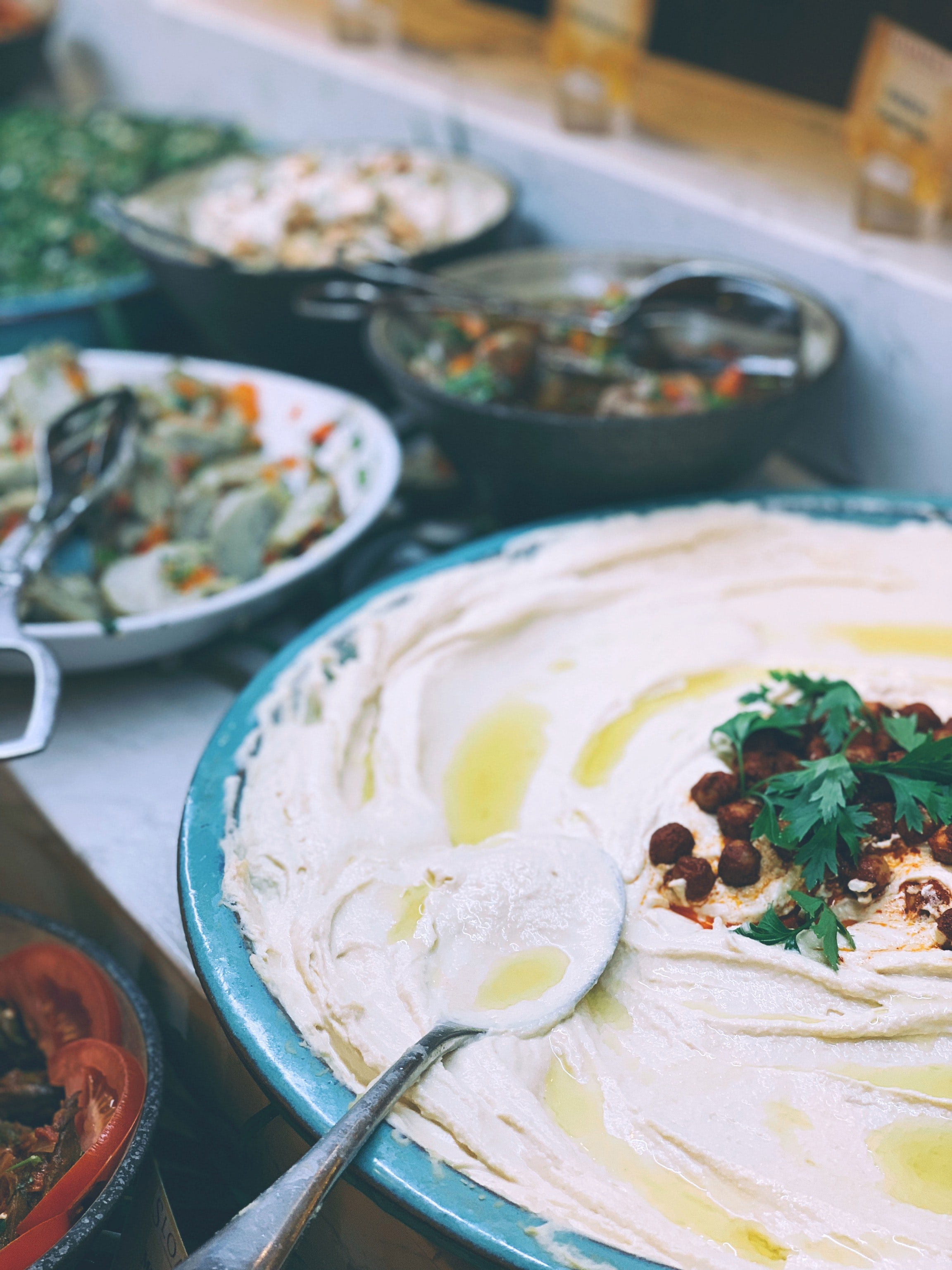 A humusz a legtöbb arab étkezés alapétele / Fotó: Unsplash