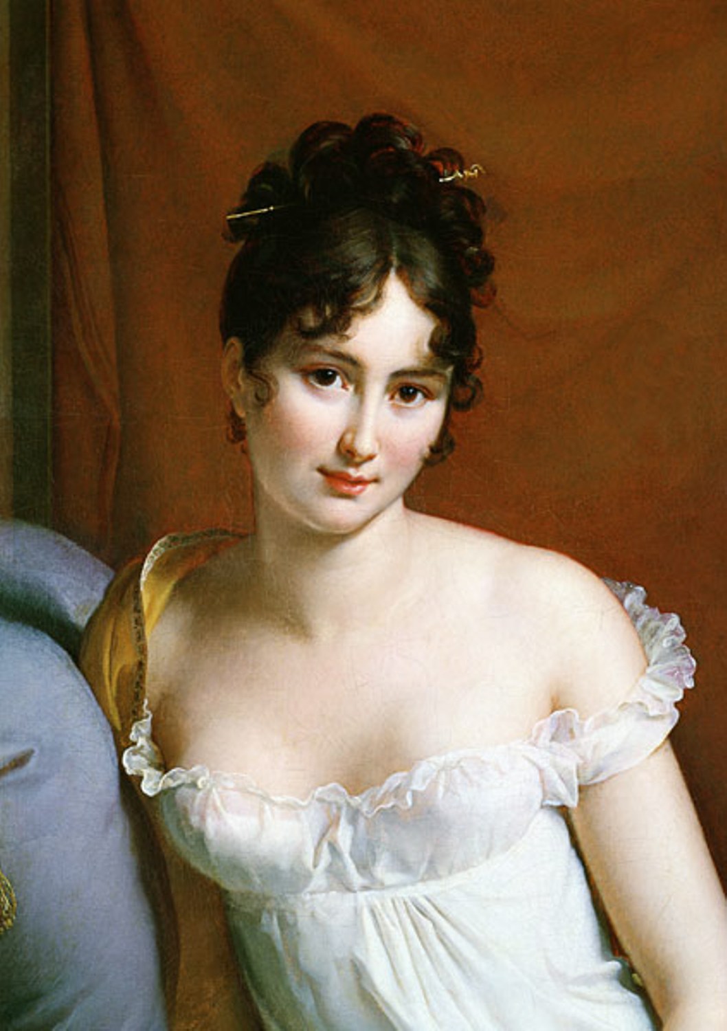 Madame Récamier, a merveilleuses hölgyek egyik legismertebb képviselője (forrás: Wikipedia)