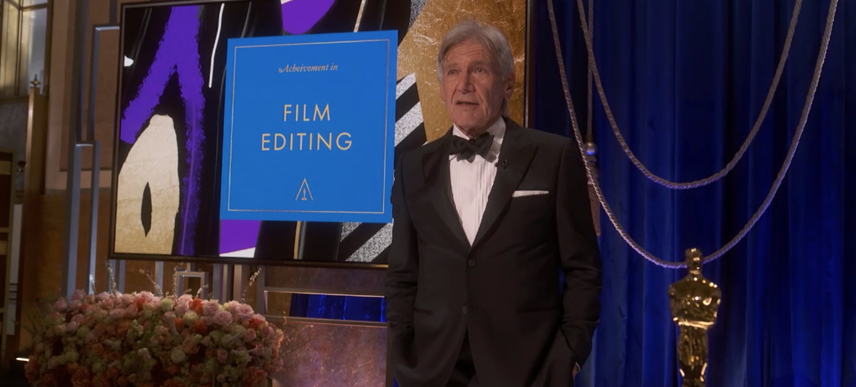 Harrison Ford díjat ad át (ABC/AMPAS via Getty Images)HARRISON FORD