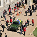 Fülöp herceg temetése gyászmenet