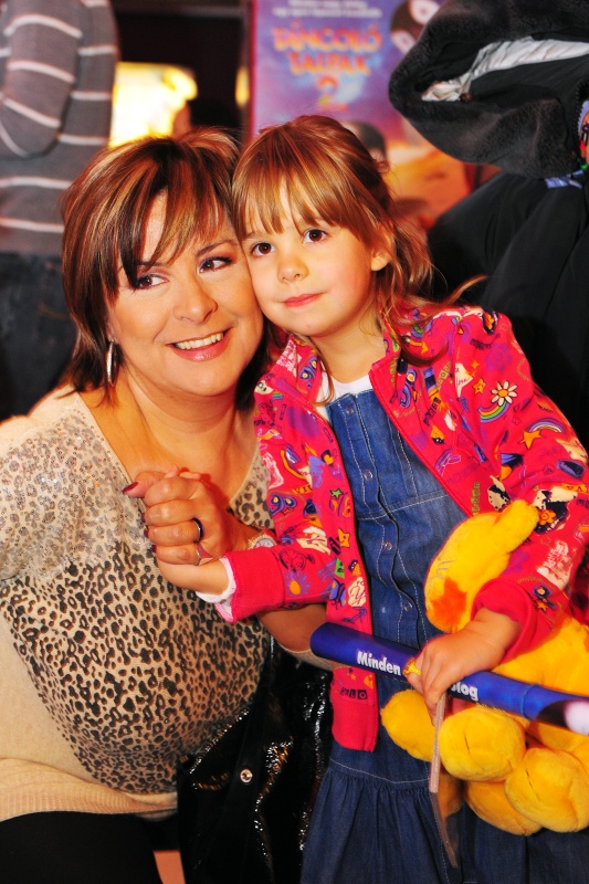 Szulák Andrea és lánya, Rozina 2011-ben