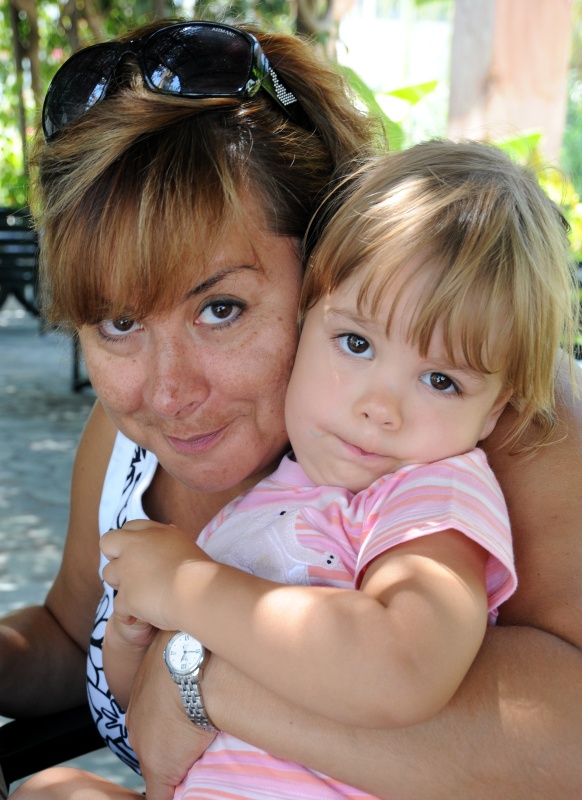 Szulák Andrea és lánya, Rozina 2009ben