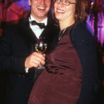 Tobias Moretti és felesége 2000-ben