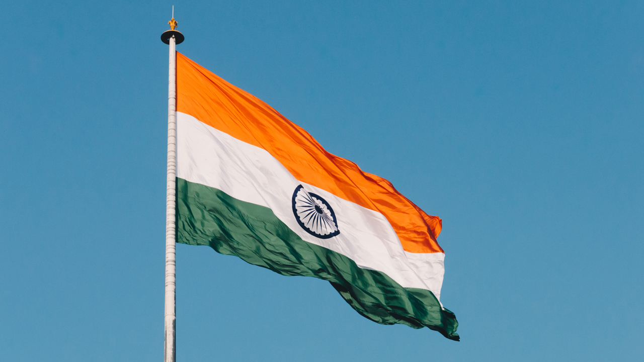indiai zászló