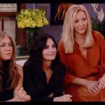 Jennifer Aniston, Courteney Cox, Lisa Kudrow a Jóbarátok 2021es visszatérésén