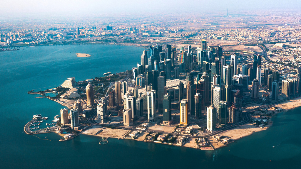 Katar fővárosa, az 1,3 millió lakosú Doha látképe / Fotó: Unsplash