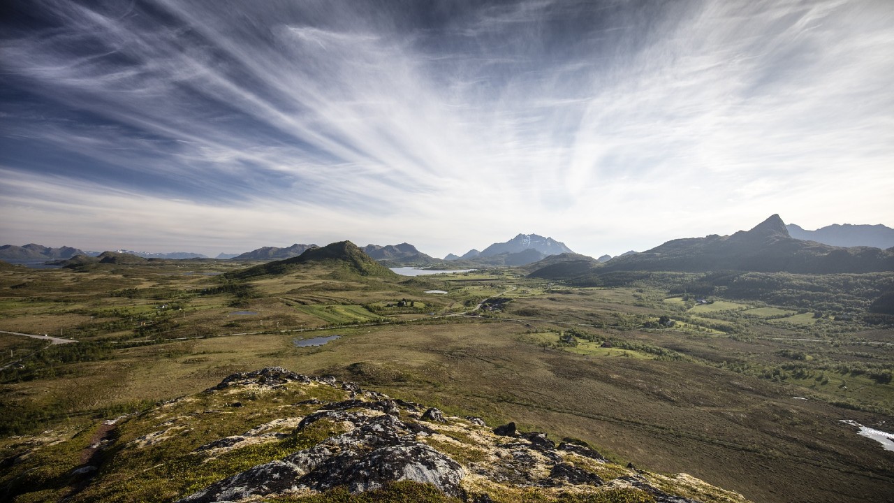Skandináv tájkép a sarkkörhöz közel (fotó: Pixabay)