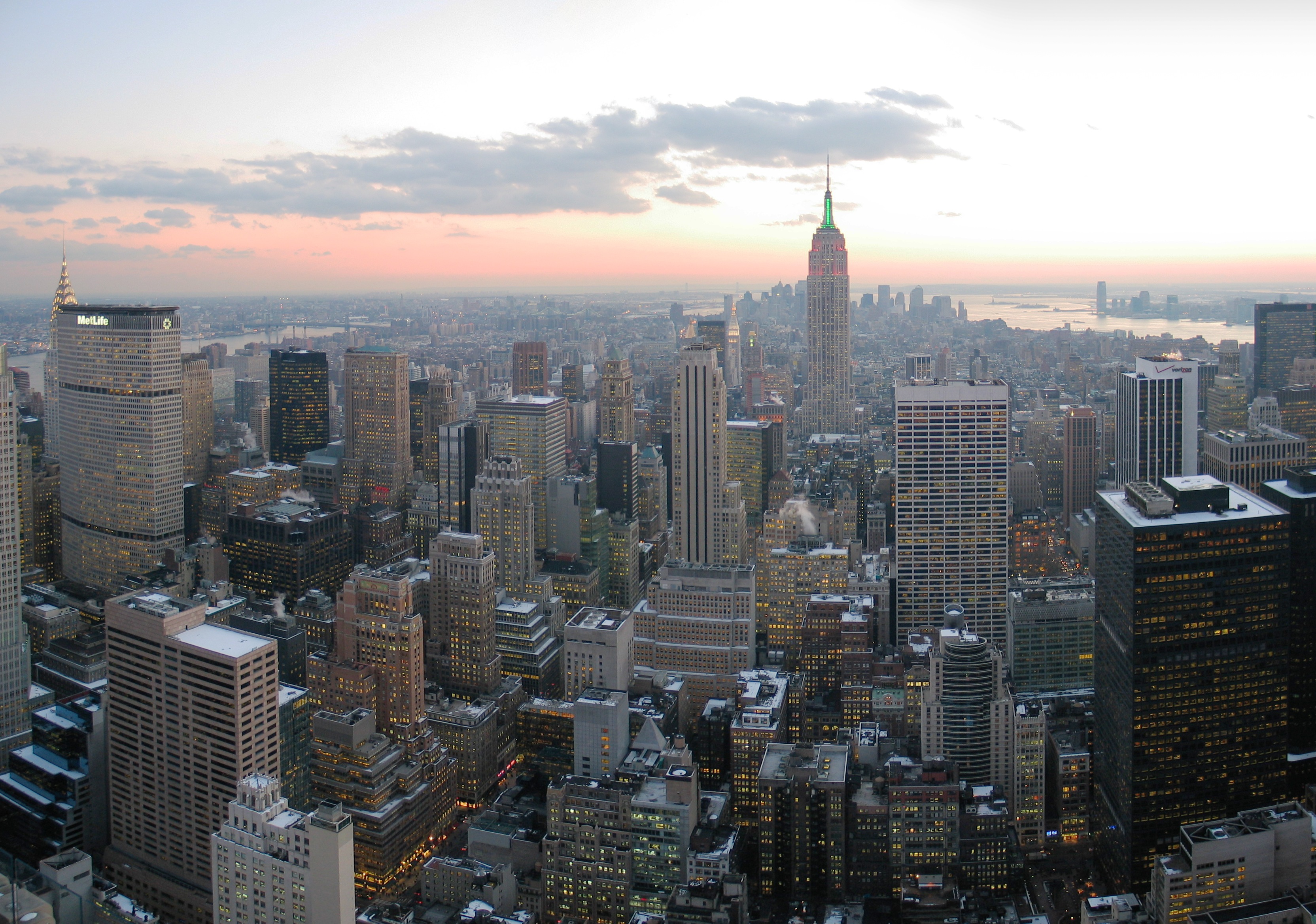 Manhattan látképe (fotó: Wikipedia)