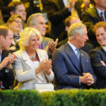 Vilmos herceg, Camilla, Károly herceg és Harry nagyon jól érezték magukat a rendezvényen 2014-ben