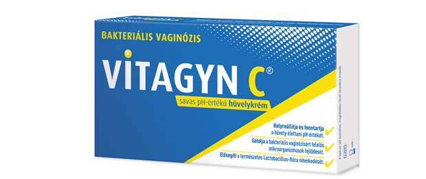 Patikában kapható gyógyászati segédeszköz bakteriális vaginózis kiegészítő kezelésére és megelőzésére