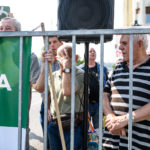 Szélsőjobbos tüntetők a Budapest Pride-on