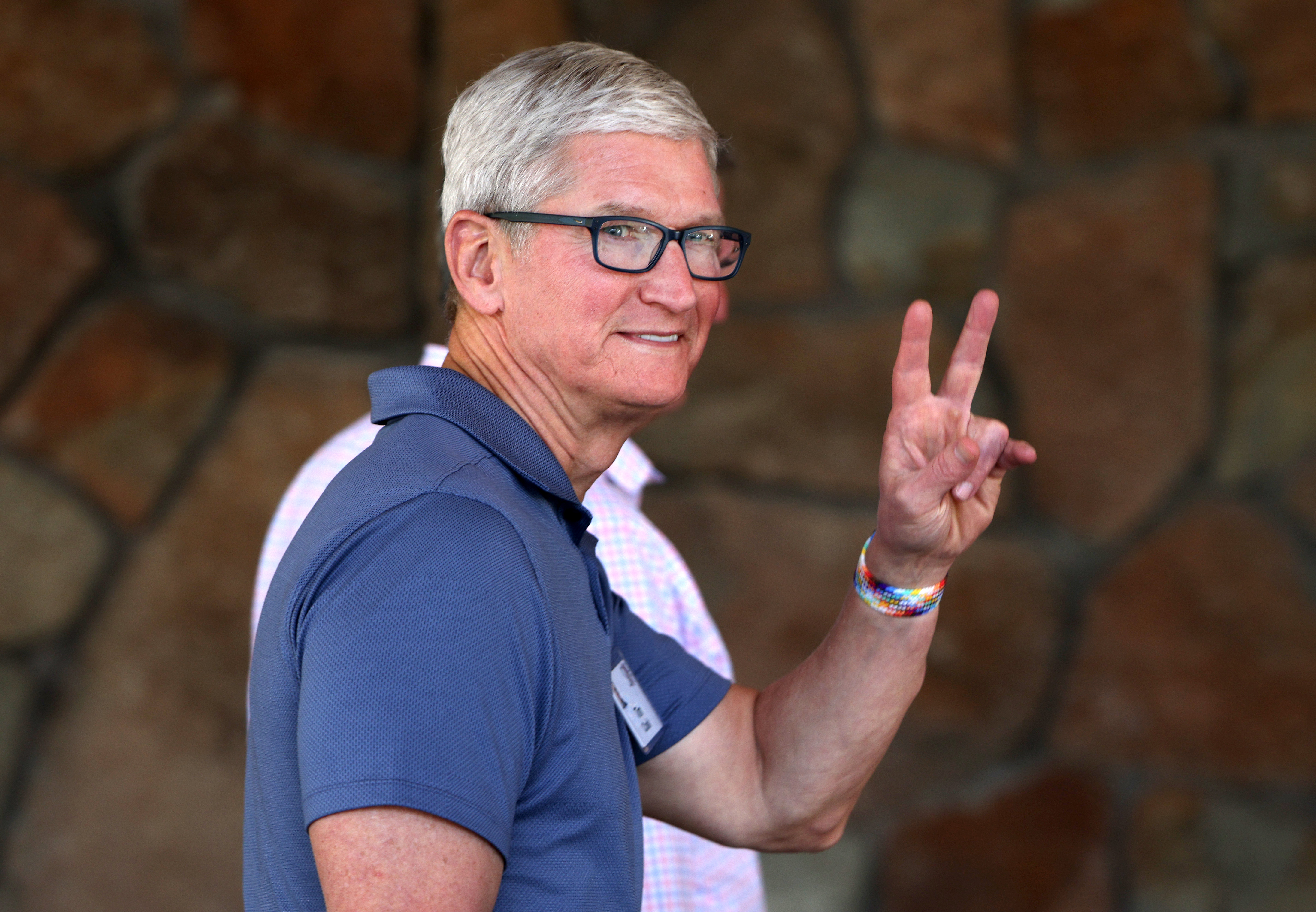 Tim Cook, az Apple CEO-ja (Photo by Kevin Dietsch/Getty Images)