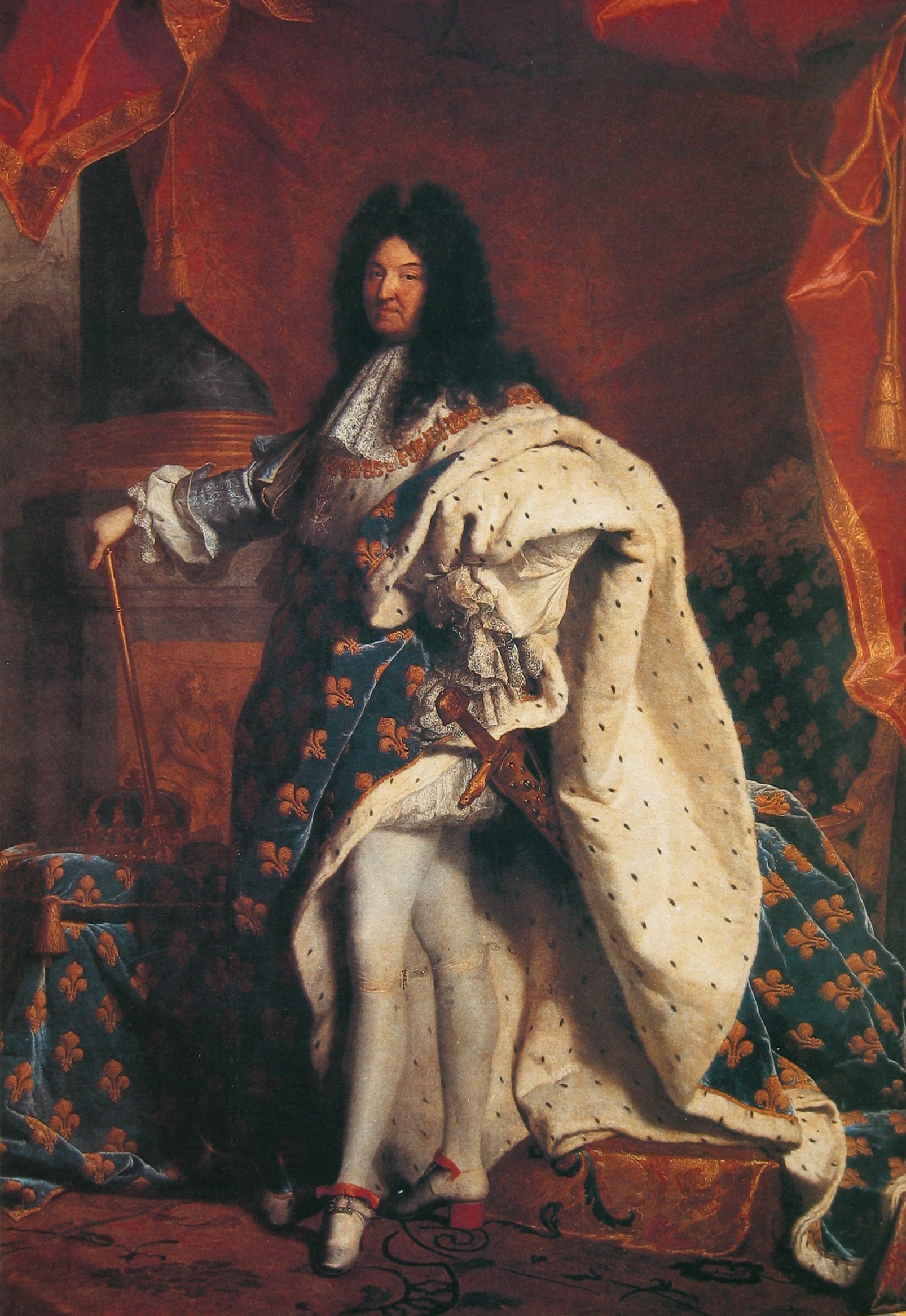 XIV. Lajos magas sarkúban (forrás: Wikipedia)