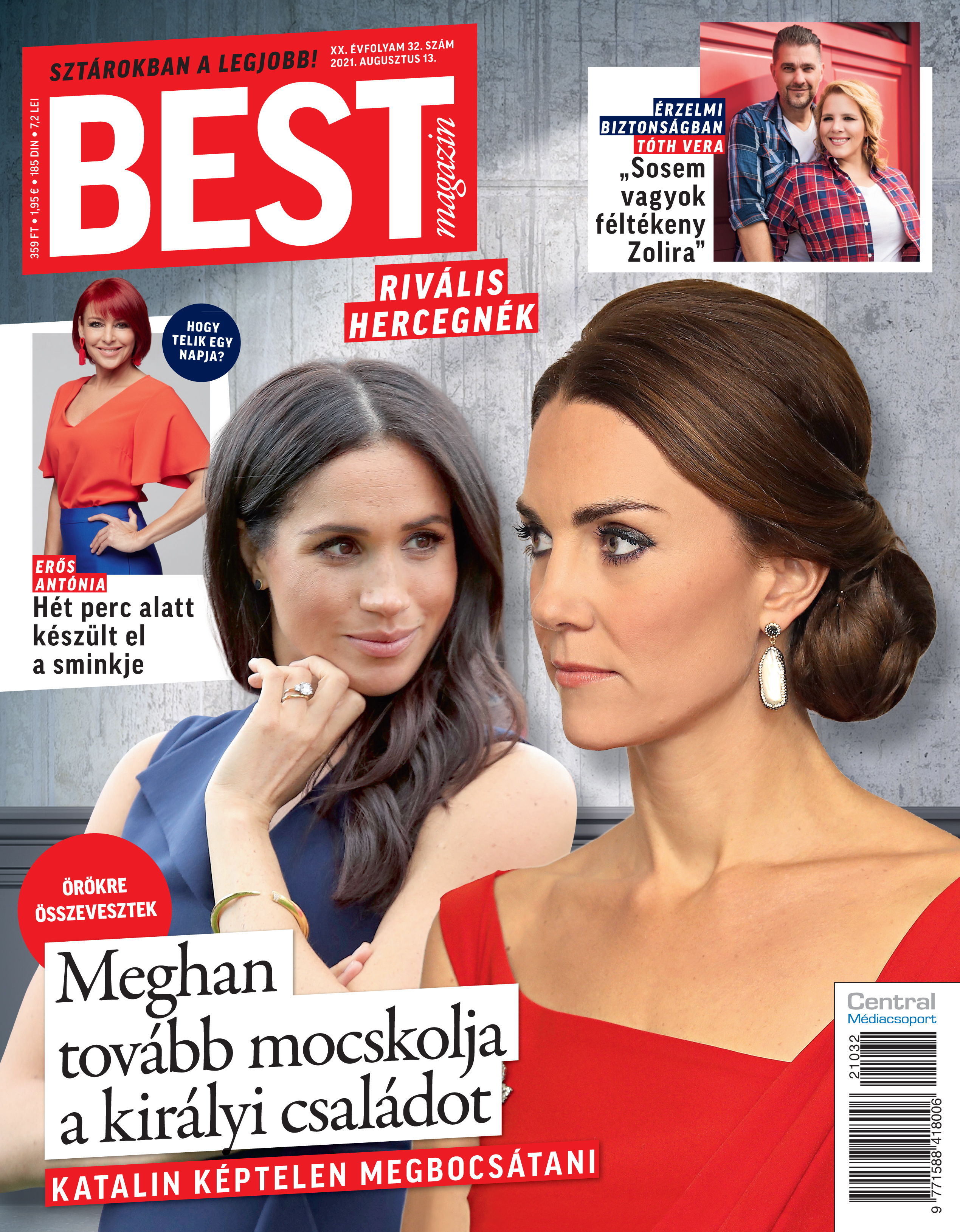 Best magazin e heti száma: Erős Antónia, Tóth Vera, a királyi család