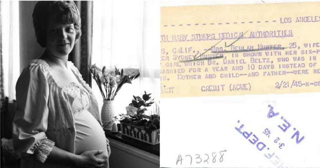 Beulah Hunter több mint egy évig volt terhes