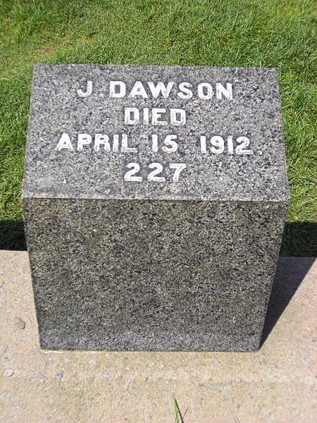 J. Dawson sírköve