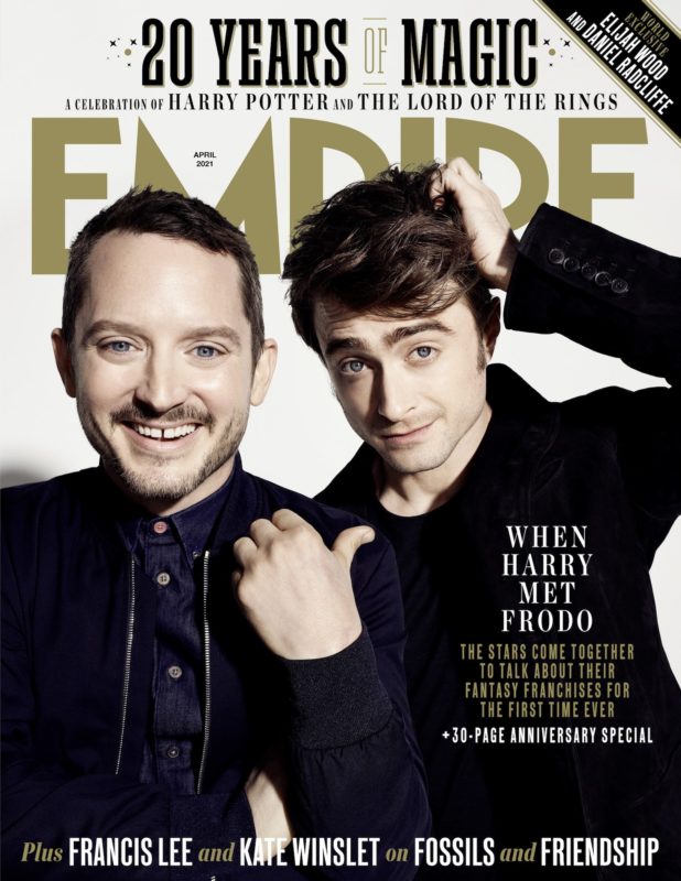 Elijah Wood és Daniel Radcliffe az Empire címlapján