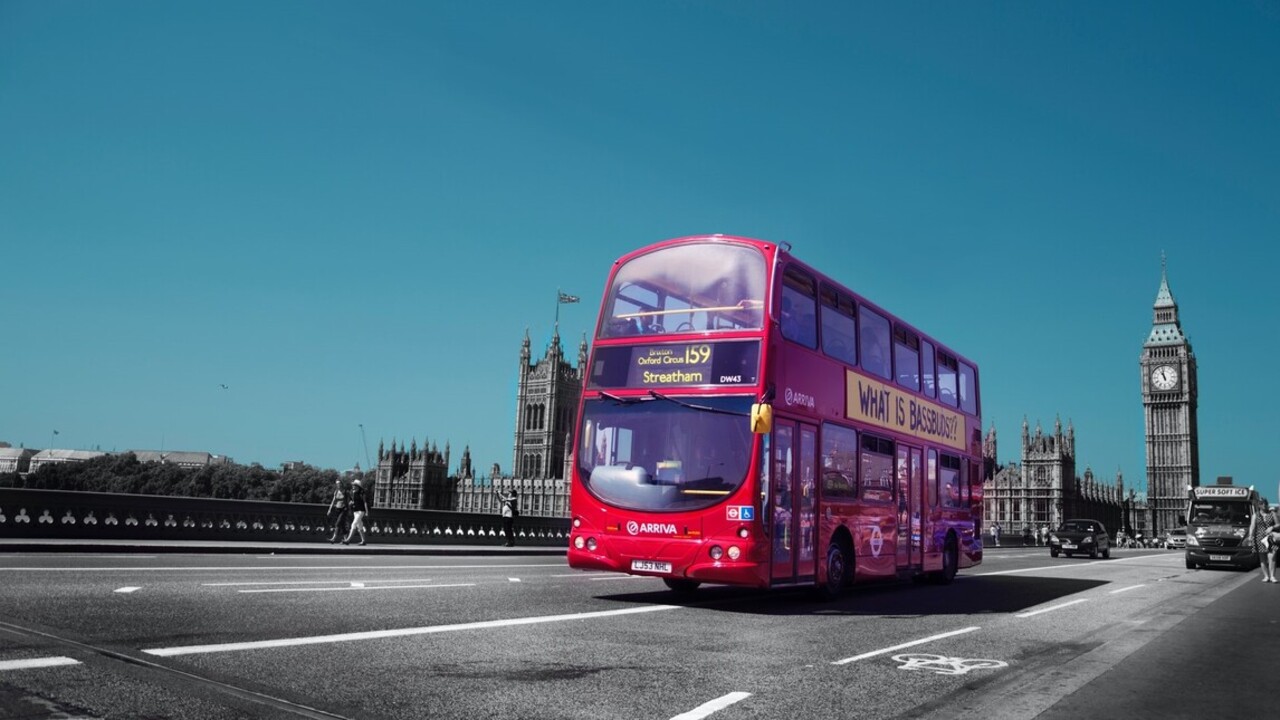 Eggyel több boldog buszsofőr van London utcáin (Fotó: Pexels.com)