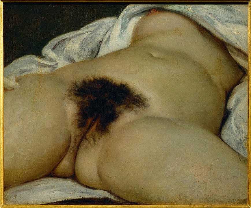 Gustave Courbet: A világ eredete (forrás: Wikipedia)