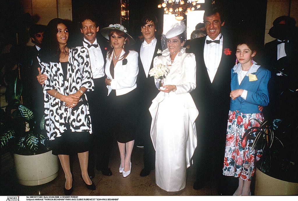 Patricia Belmondo esküvőjén együtt ünnepelt a család