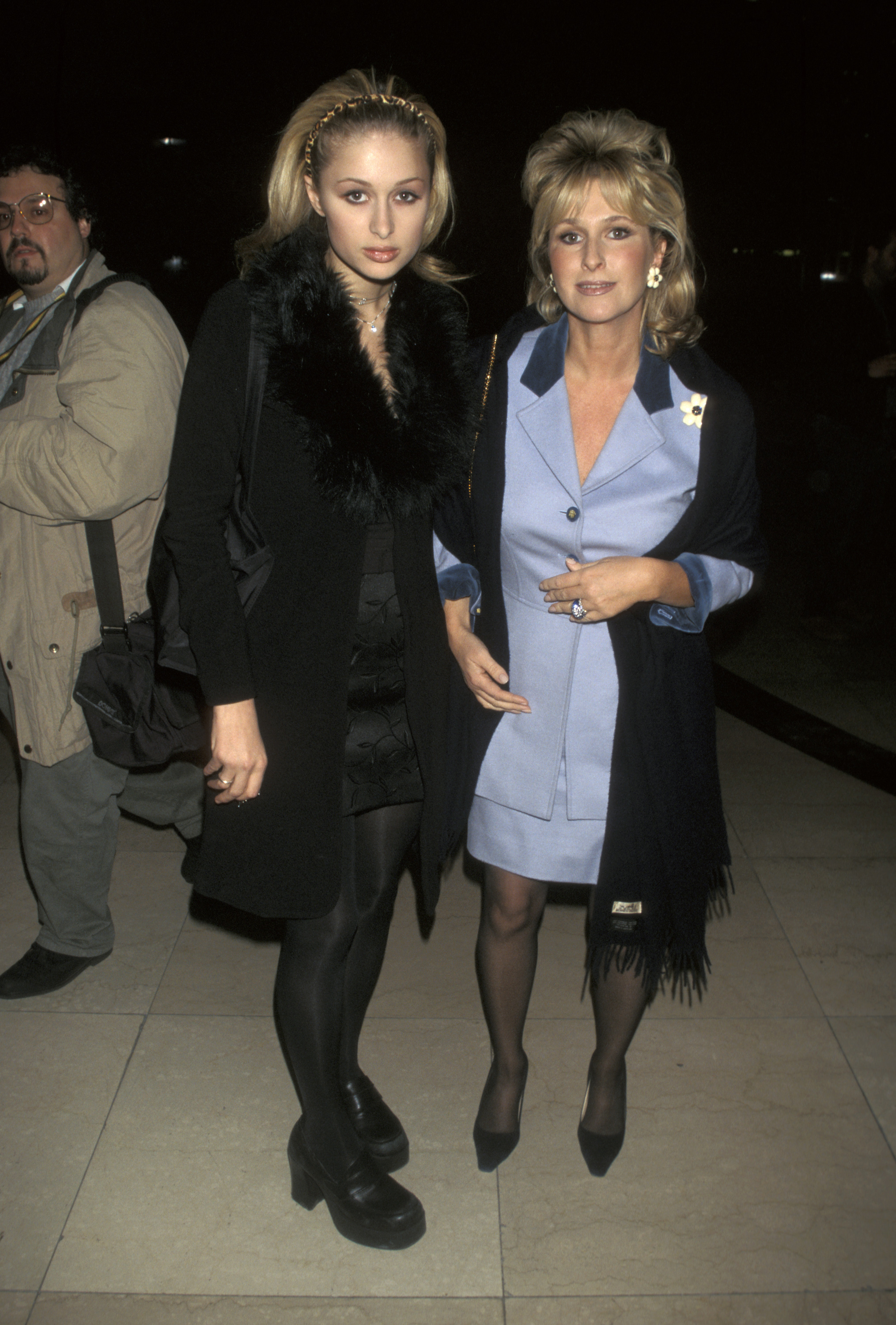 Paris Hilton és édesanyja régen