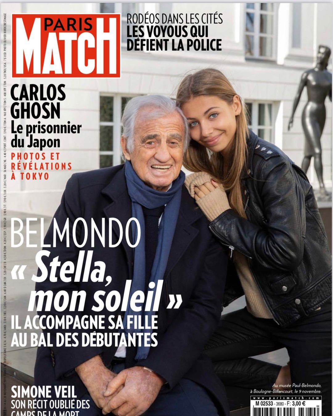 A Paris Match interjúban mesélt Jean_Paul Belmondo arról, milyen tehetséges a lánya
