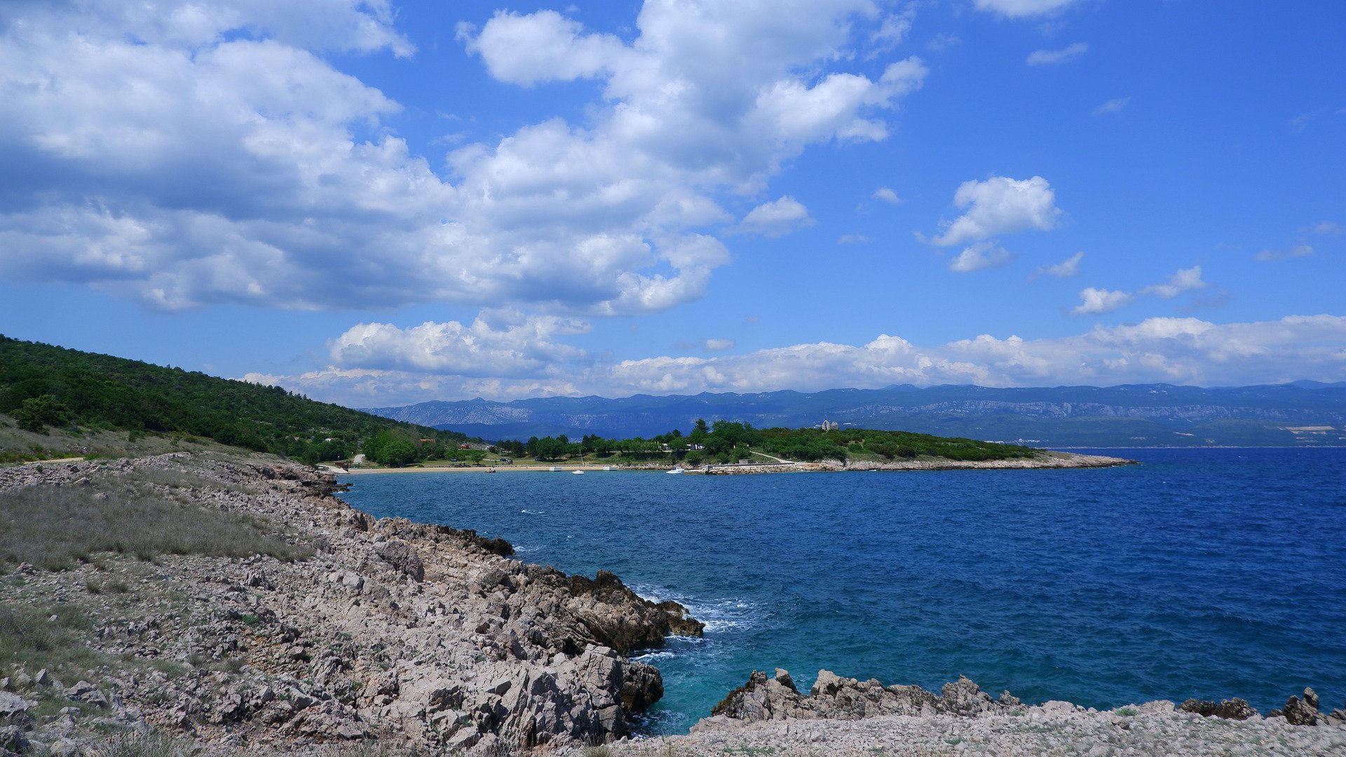 Krk sziget Horvátországban