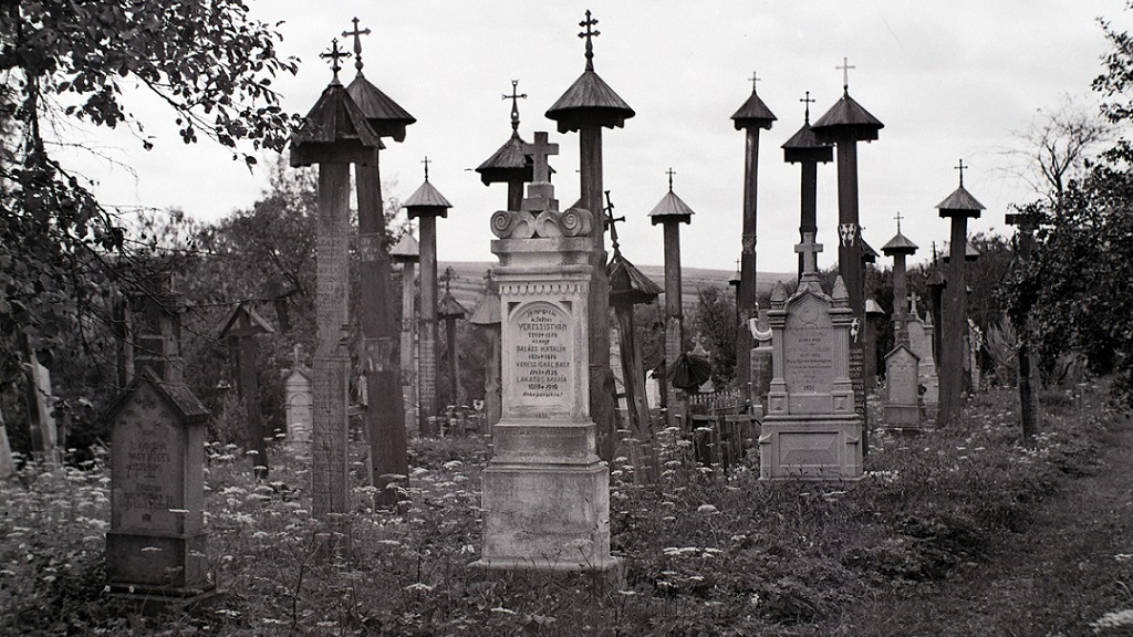 Nagykászoni temető (fotó: Fortepan / Divéky István)